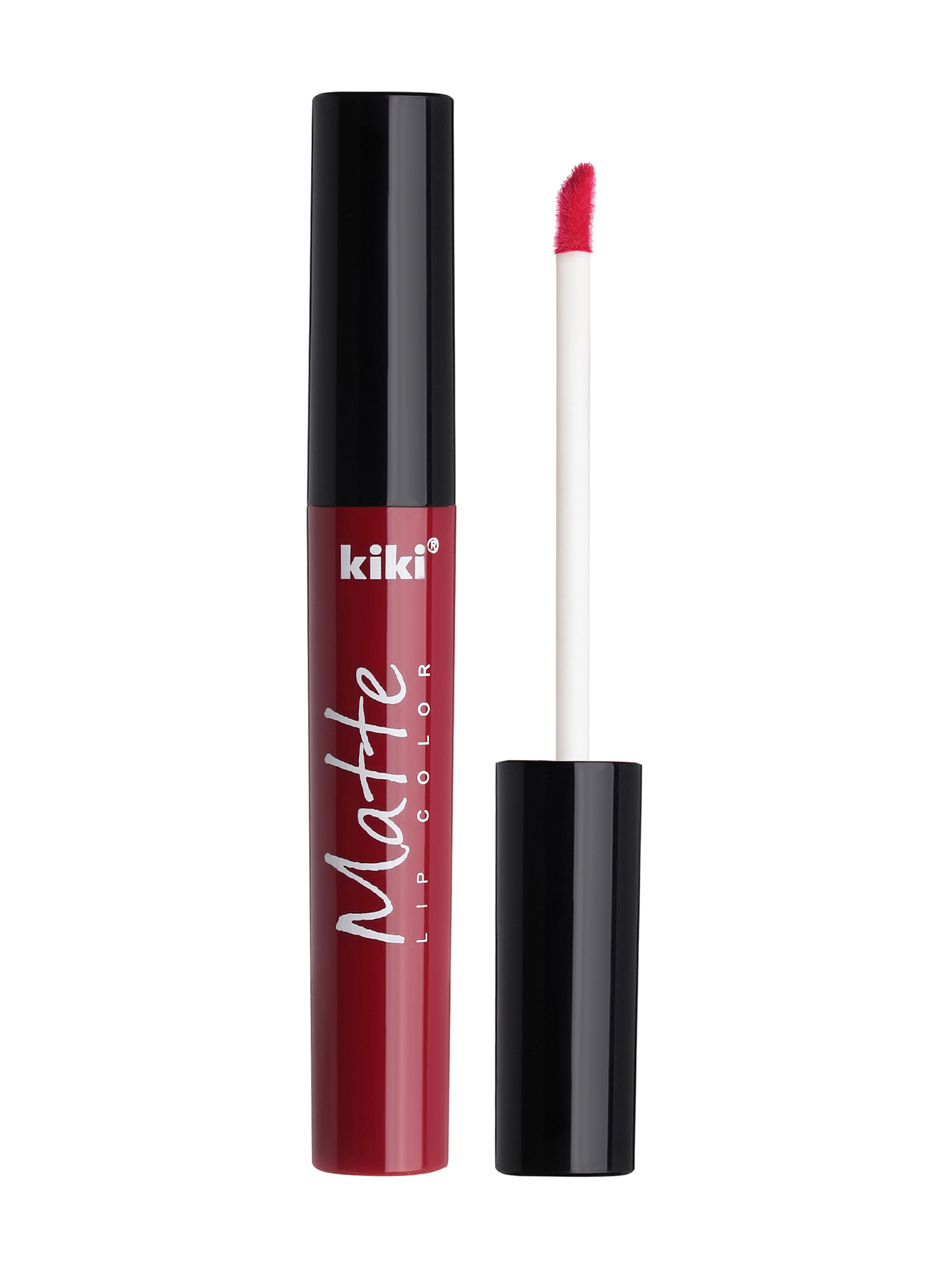 Губная помада Kiki Matte Lip Color, жидкая, матовая, тон: 202 красный, 2мл