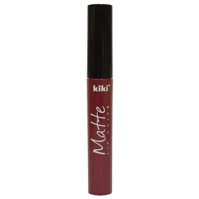 Помада губная жидкая Kiki Matte Lip Color, матовая, тон: 205 красный виноград, 2 мл