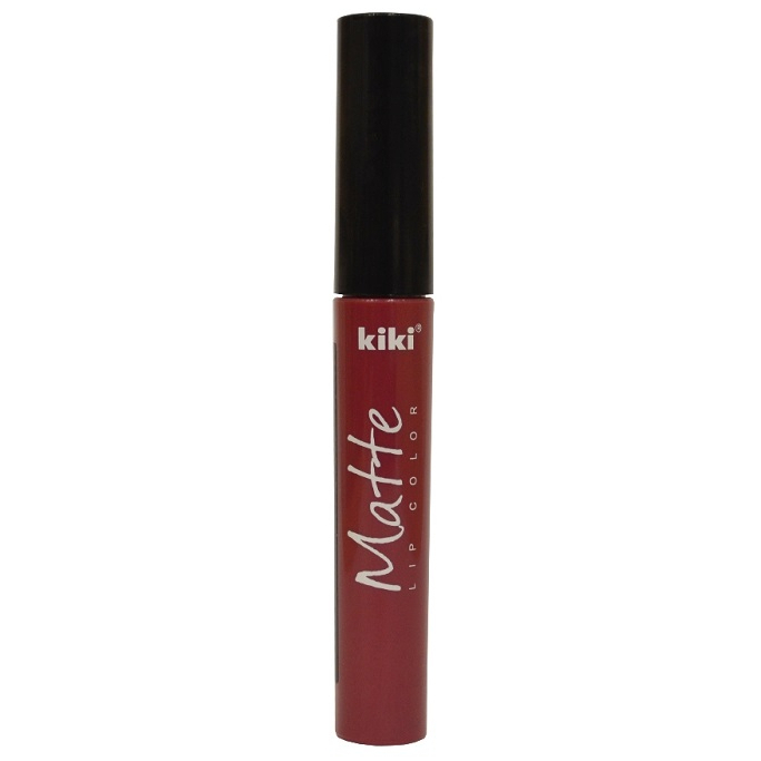 Помада губная жидкая Kiki Matte Lip Color, матовая, тон: 208 вишнёвый, 2 мл