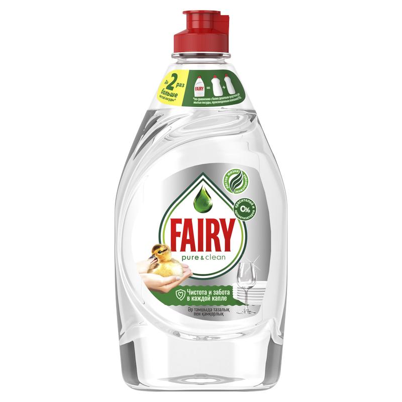 Средство для мытья посуды Fairy Пьюр и Клиан (Pure&Clean), 450мл