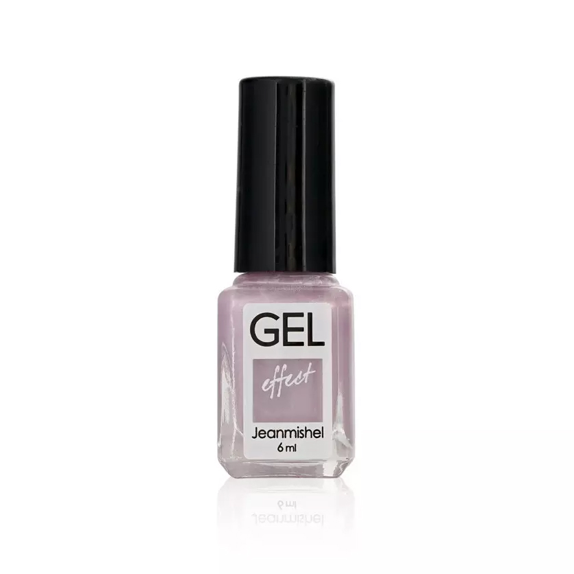 Лак для ногтей Jeanmishel Gel Effect, тон: N129 перламутровый сиреневый, 6 мл