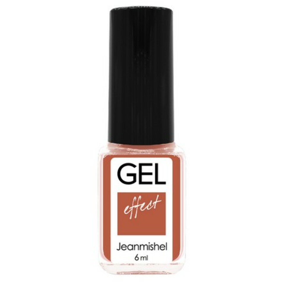 Лак для ногтей Jeanmishel Gel Effect, тон: N144 розовый матовый, 6 мл