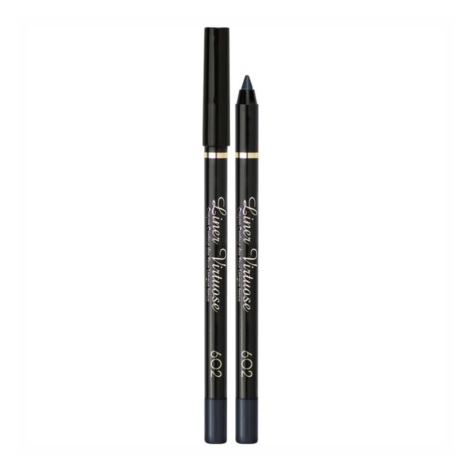 Карандаш для глаз Vivienne Sabo Liner Virtuose, устойчивый, гелевый, тон 602 темно-серый