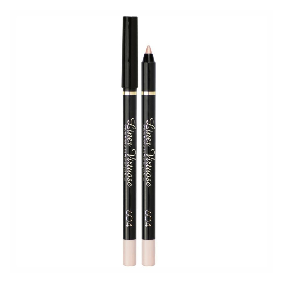 Карандаш для глаз Vivienne Sabo Liner Virtuose, устойчивый, гелевый, тон 604 золотисто-бежевый
