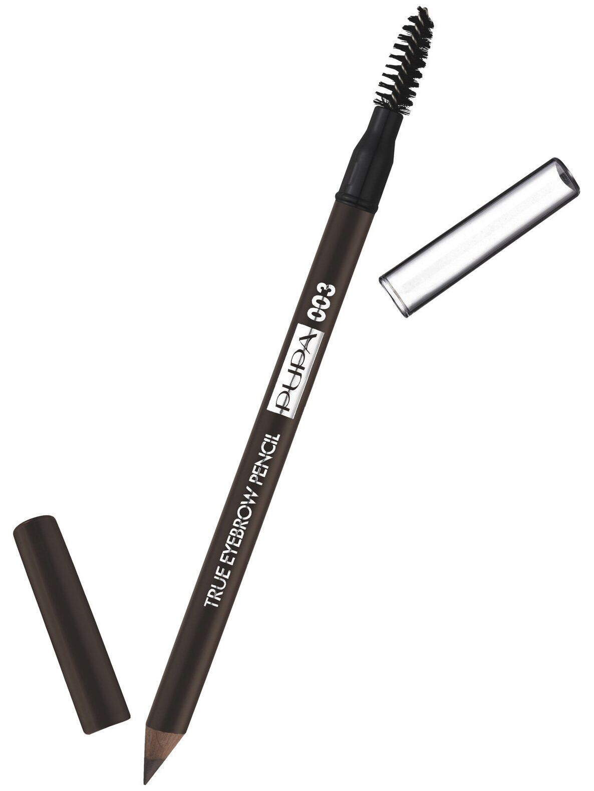 Карандаш для бровей Pupa True Eyebrow Pencil, тон: 03 темно-коричневый, 1.08г