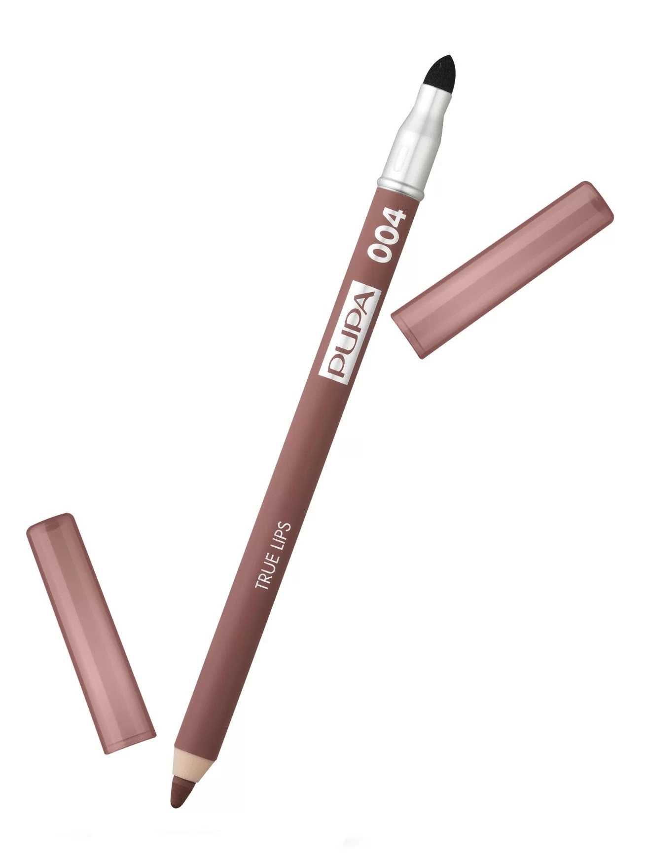 Карандаш для губ Pupa True Lips, тон: 04 Чистый коричневый, 1.2 г