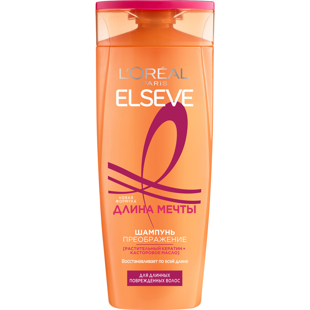Шампунь для волос L'oreal Elseve Длина Мечты, 250мл