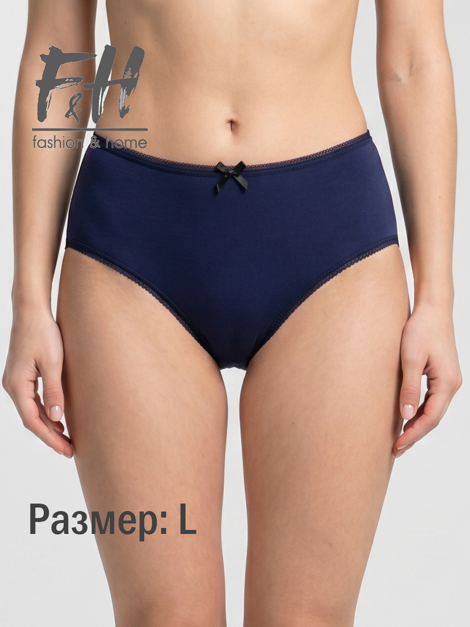 Трусы женские F&H, L, синий