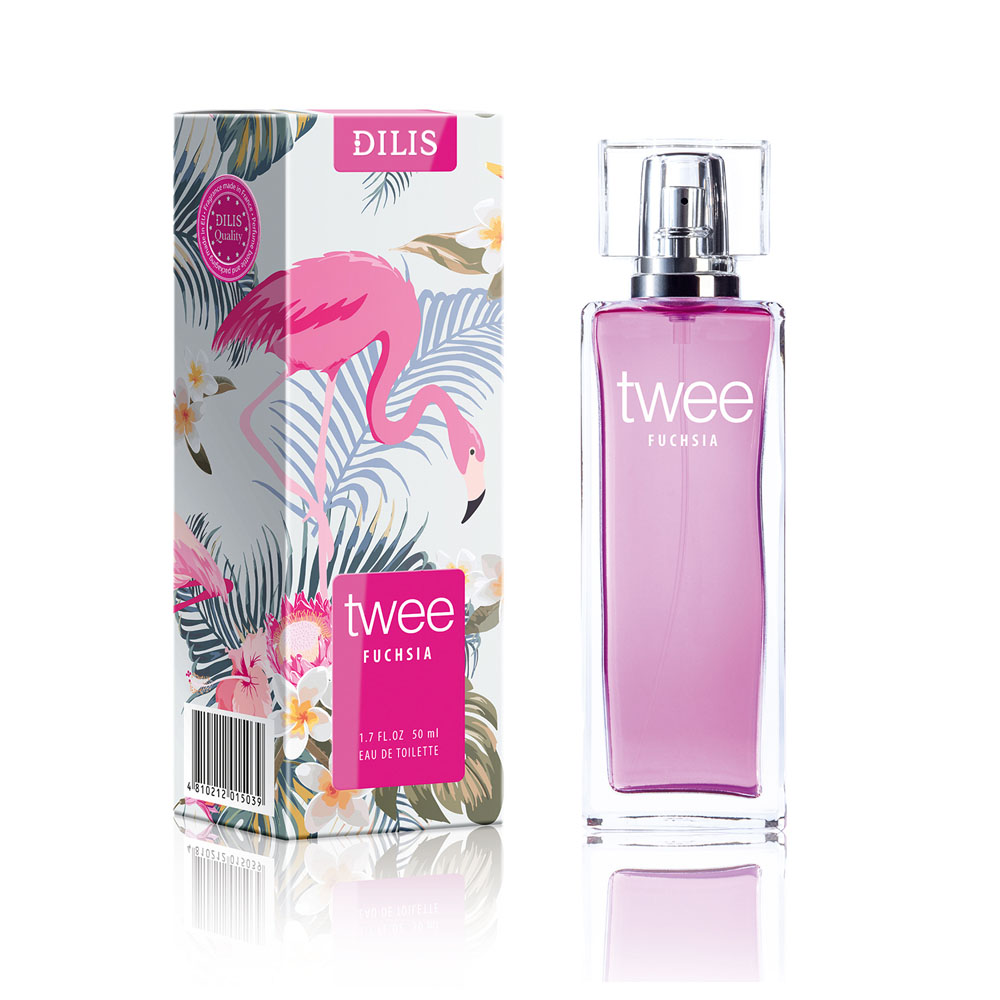 Туалетная вода женская Dilis Twee Fuchsia, 50мл