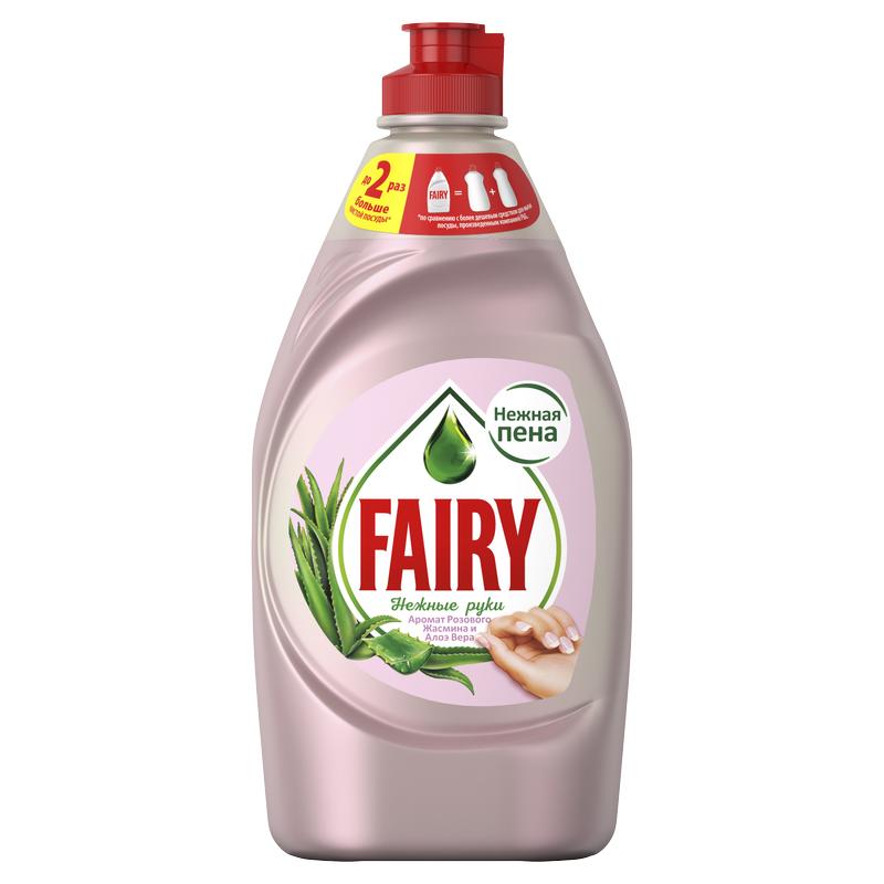 Средство для мытья посуды Fairy Розовый жасмин и Алоэ, 450мл