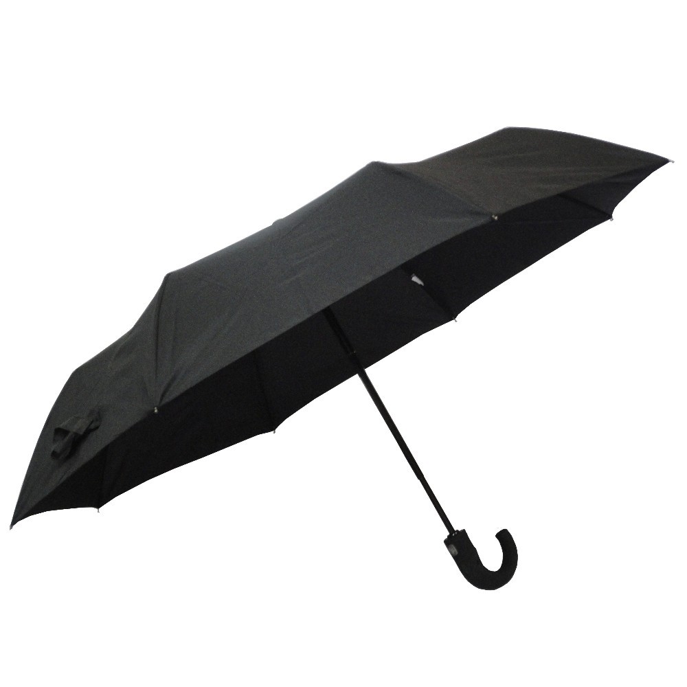 Зонт мужской Raindrops черный, суперавтомат, 30 см
