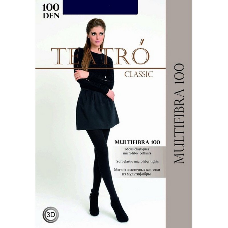 Колготки Teatro classic, 100 ден, размер: 4, цвет: синий