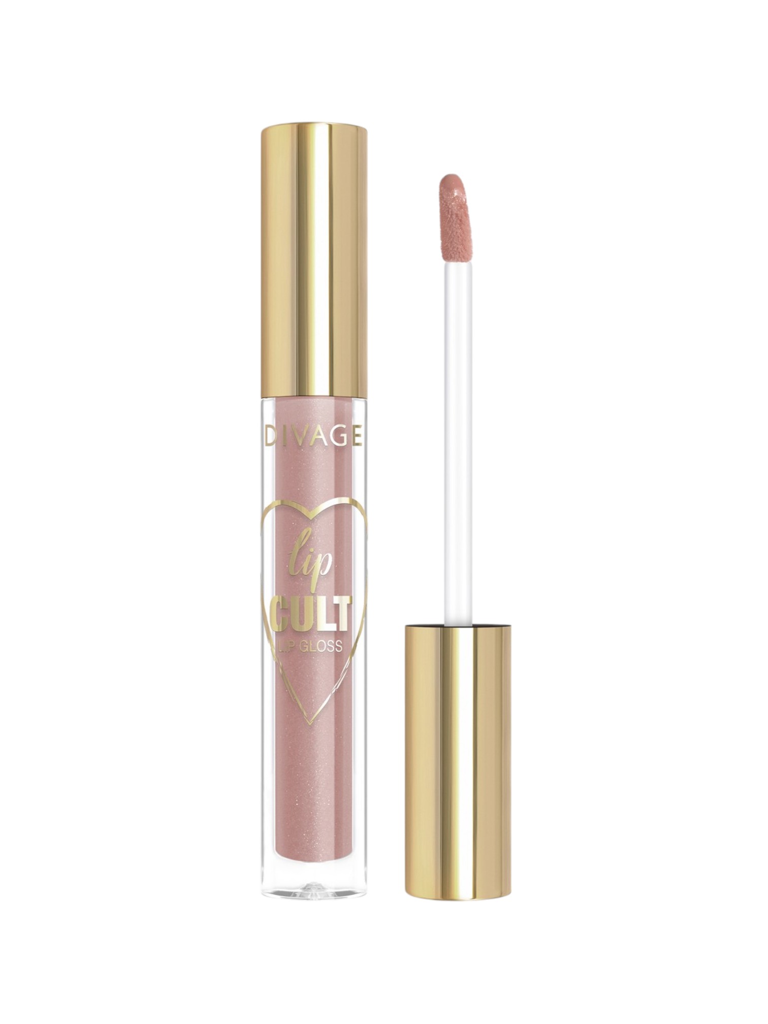 Divage Блеск Для Губ Lip Cult Lip Gloss Тон 03 мальва, mauve