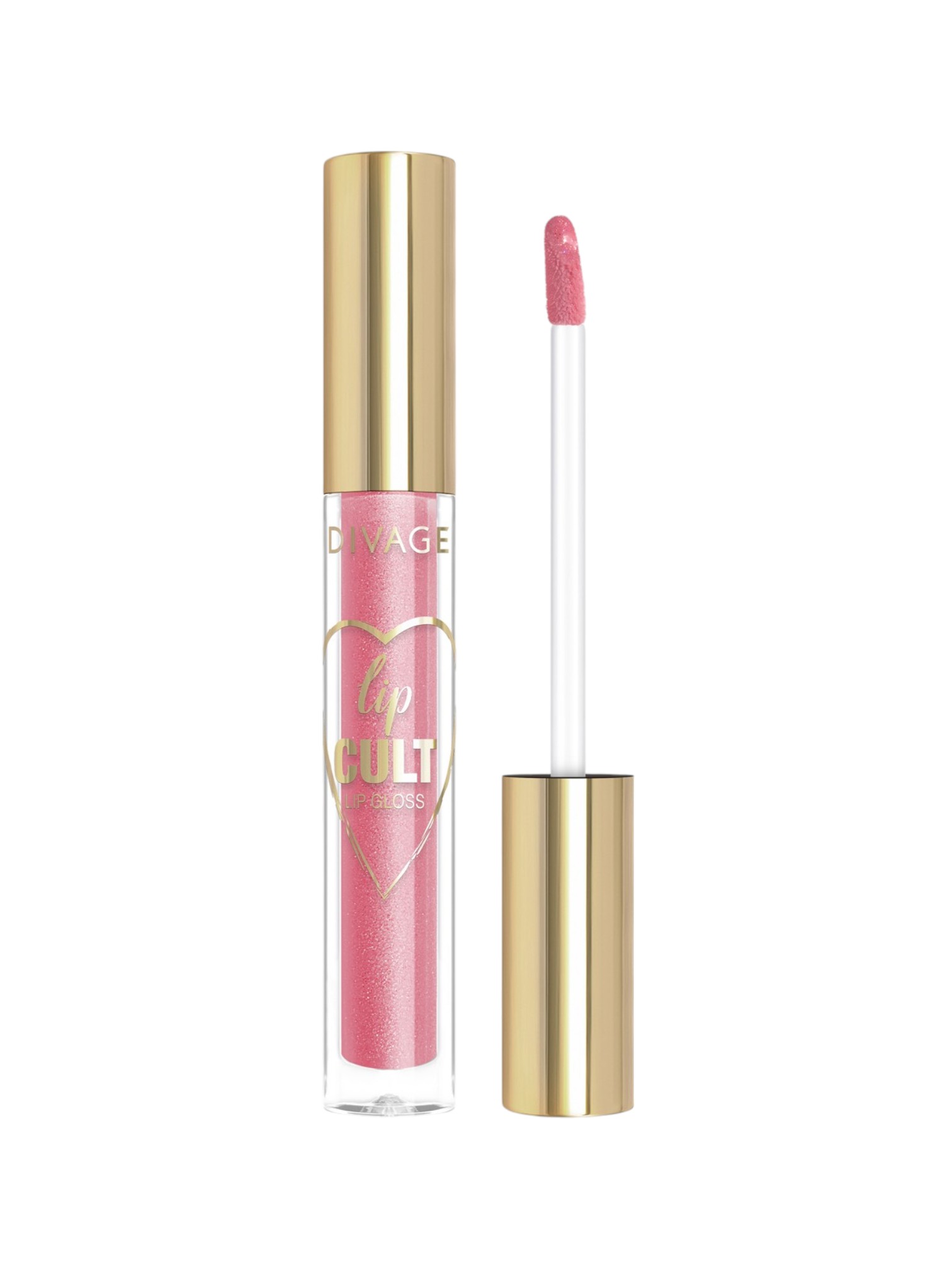 Divage Блеск Для Губ Lip Cult Lip Gloss Тон 11 розовый, pinky