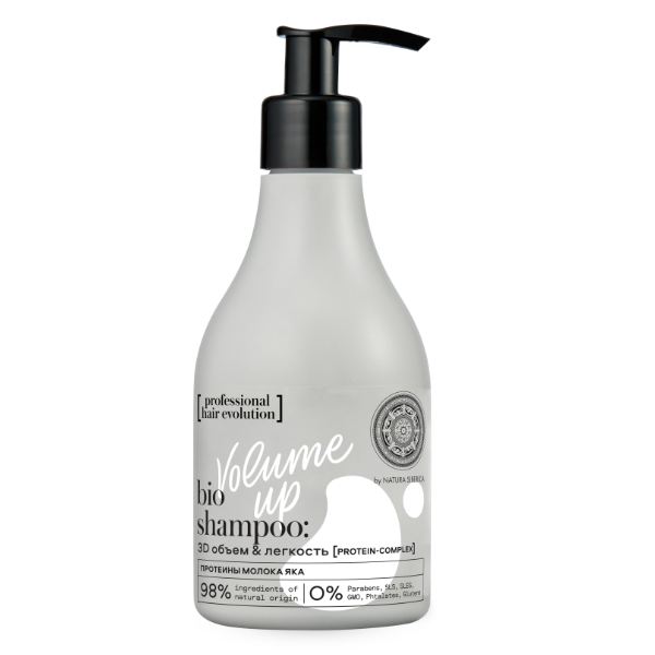 Шампунь для волос Natura Siberica Hair Evolution Volume Up 3D, 250мл