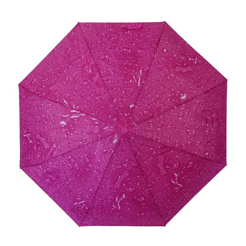 Зонт женский Raindrops Капли, суперавтомат, 28 см