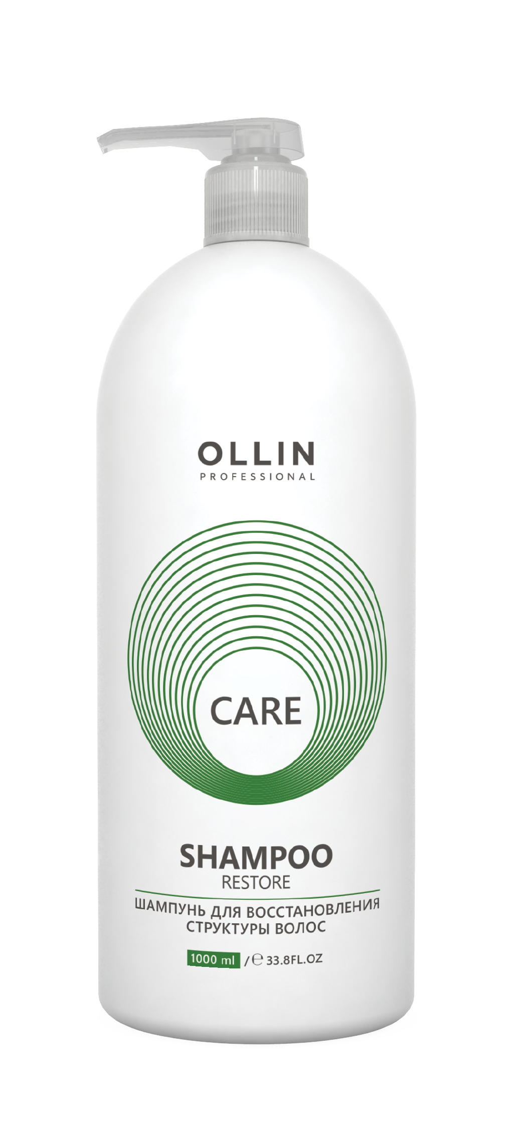 Шампунь Ollin Care Для восстановления структуры волос, 1000мл