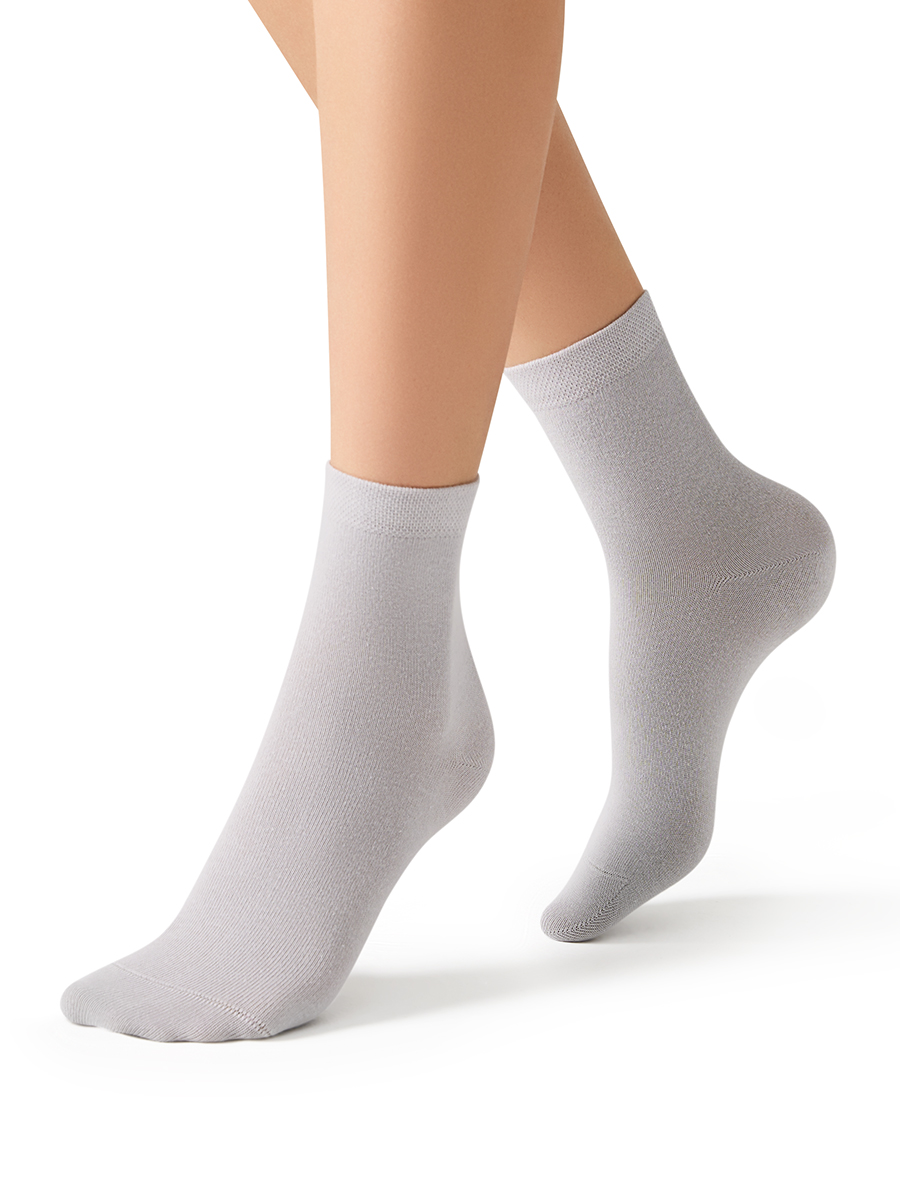 Носки женские MiNiMi Cotone, серые, размер: 35-39