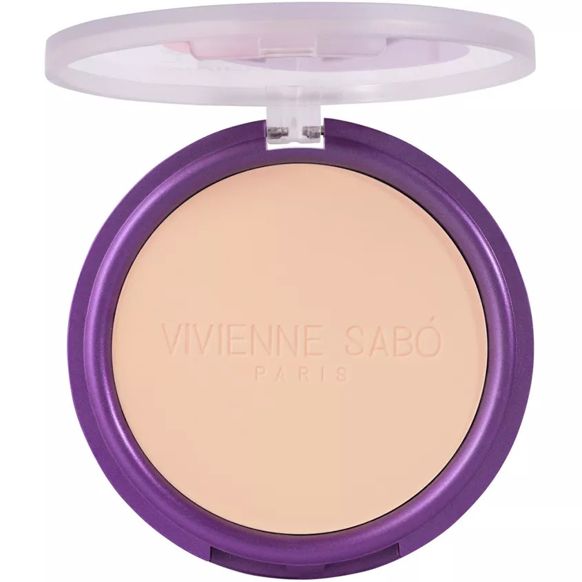 Пудра Vivienne Sabo Teinte Absolute Matte, матирующая, тон: 01, 6г