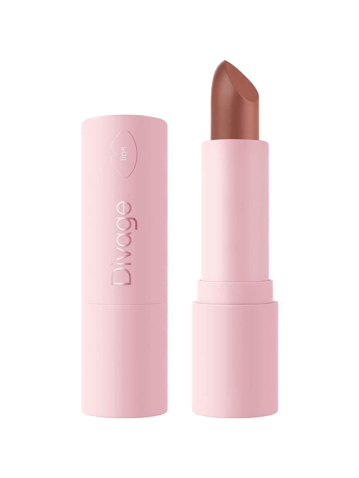 Губная помада Divage Praline, тон: N10 карамельно-розовый, 4г