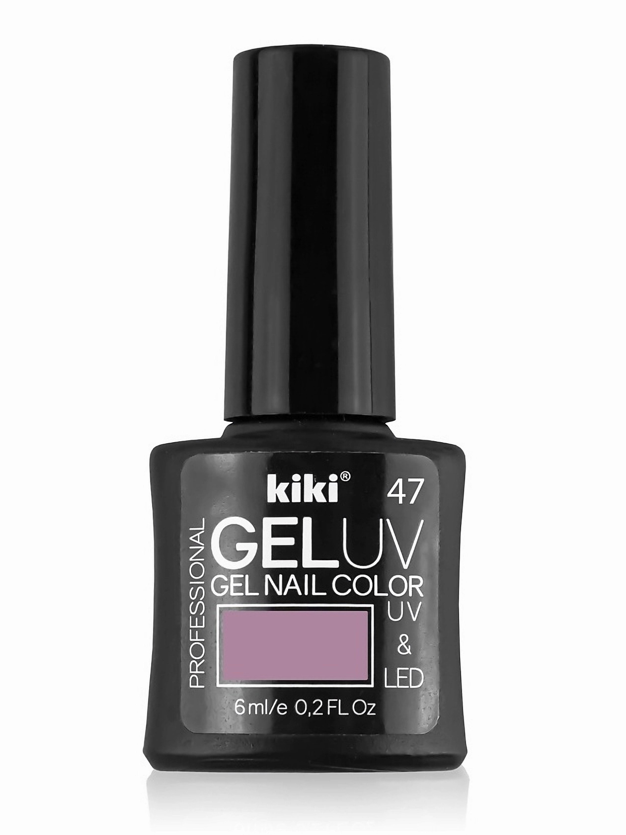Гель-лак для ногтей Kiki Gel Nail Color Uv&Led, тон: 47 какао с молоком, 6мл