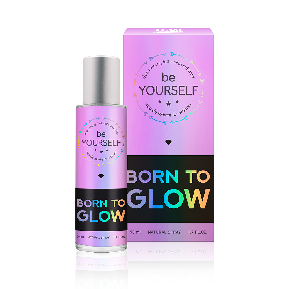Туалетная вода женская You&World Be Yourself Born to Glow, 50мл