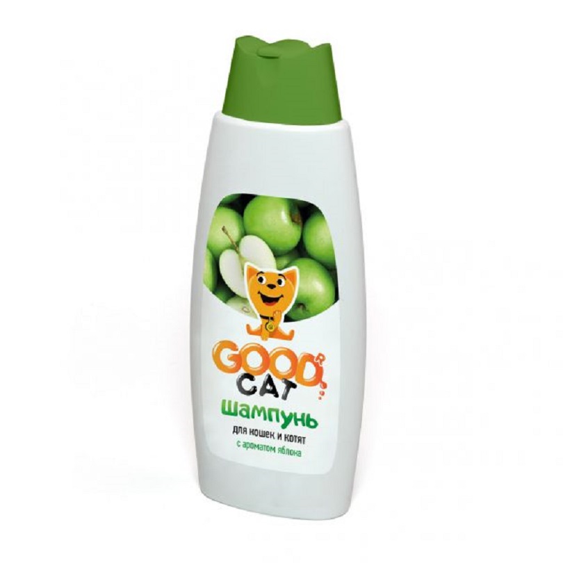 Шампунь для кошек и котят Good Cat с ароматом яблока, 250 мл