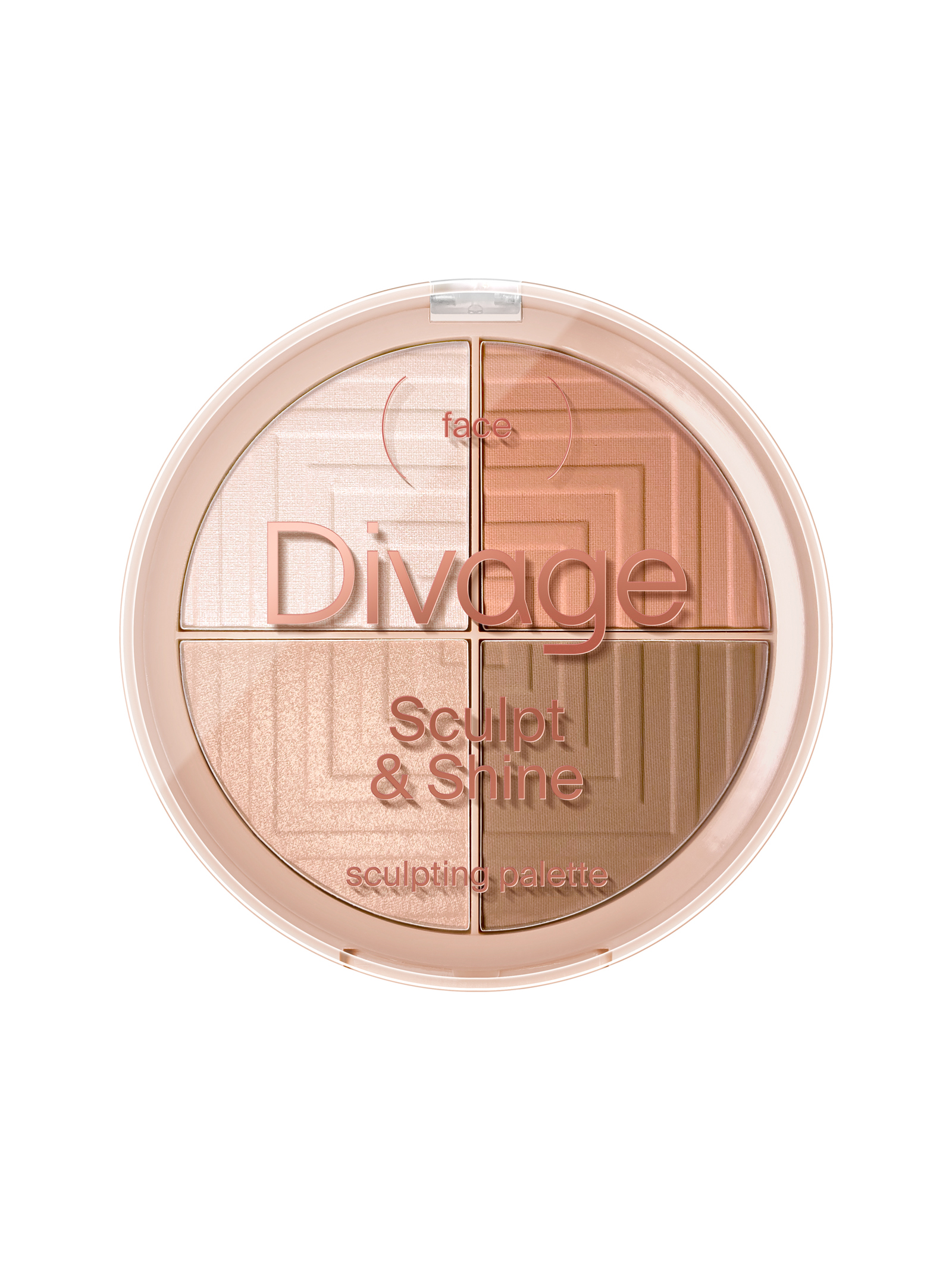 Divage Палетка Для Лица Скульптурирующая Palette Sculpt & Shine