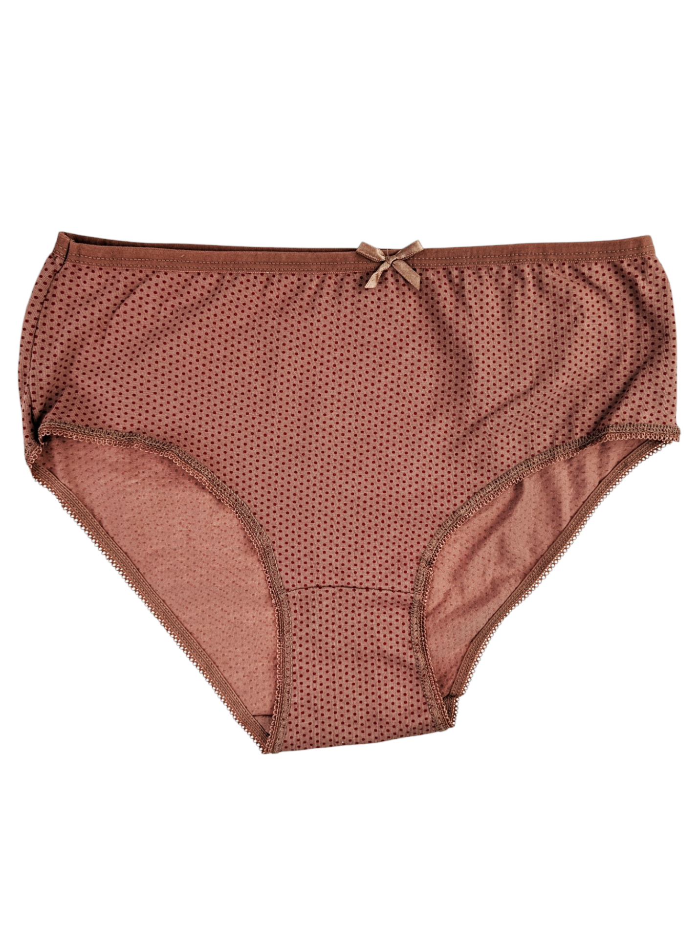 Трусы женские F&H, в горошек, 3XL, темно-розовый