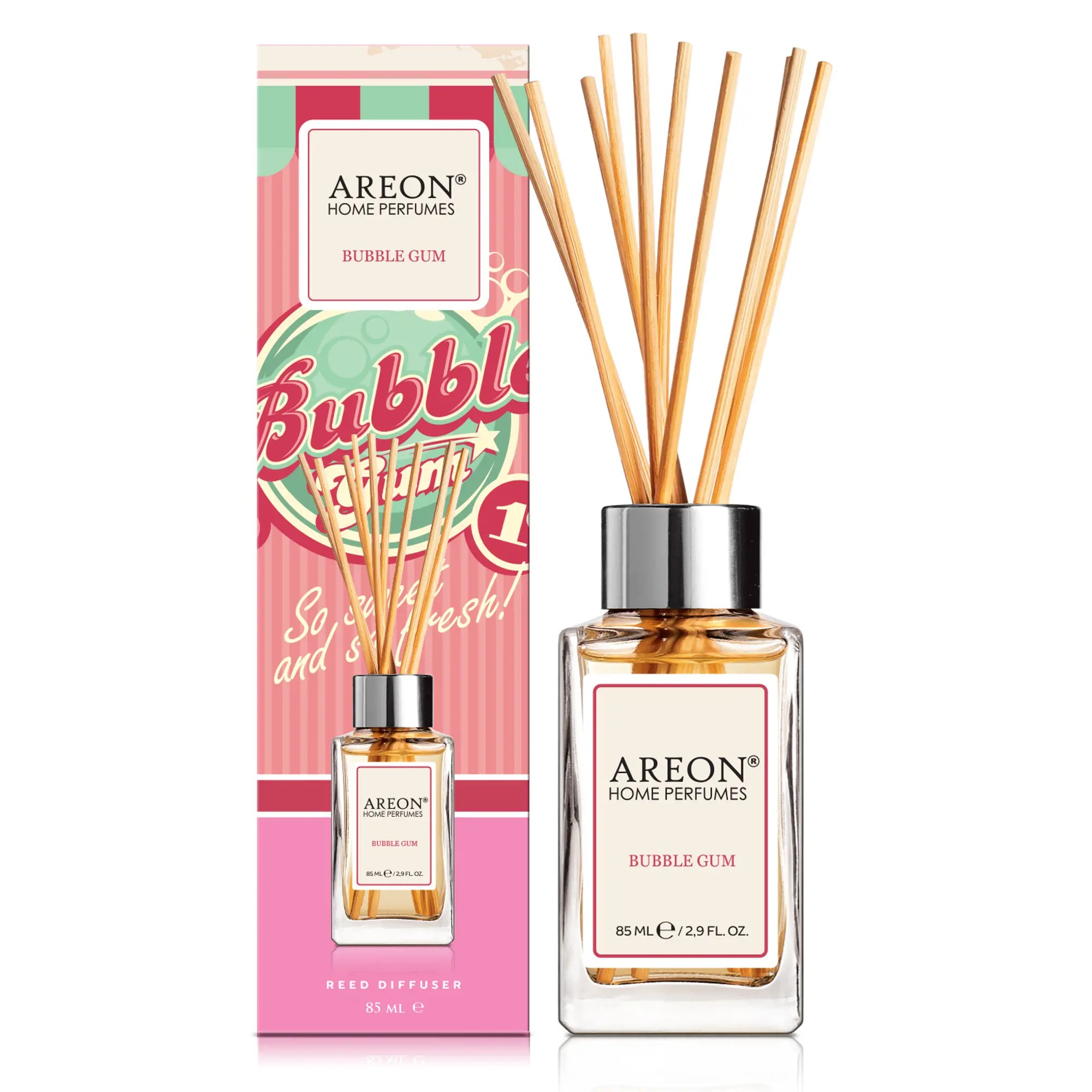 Парфюм для дома Areon Bubble Gum, 85мл